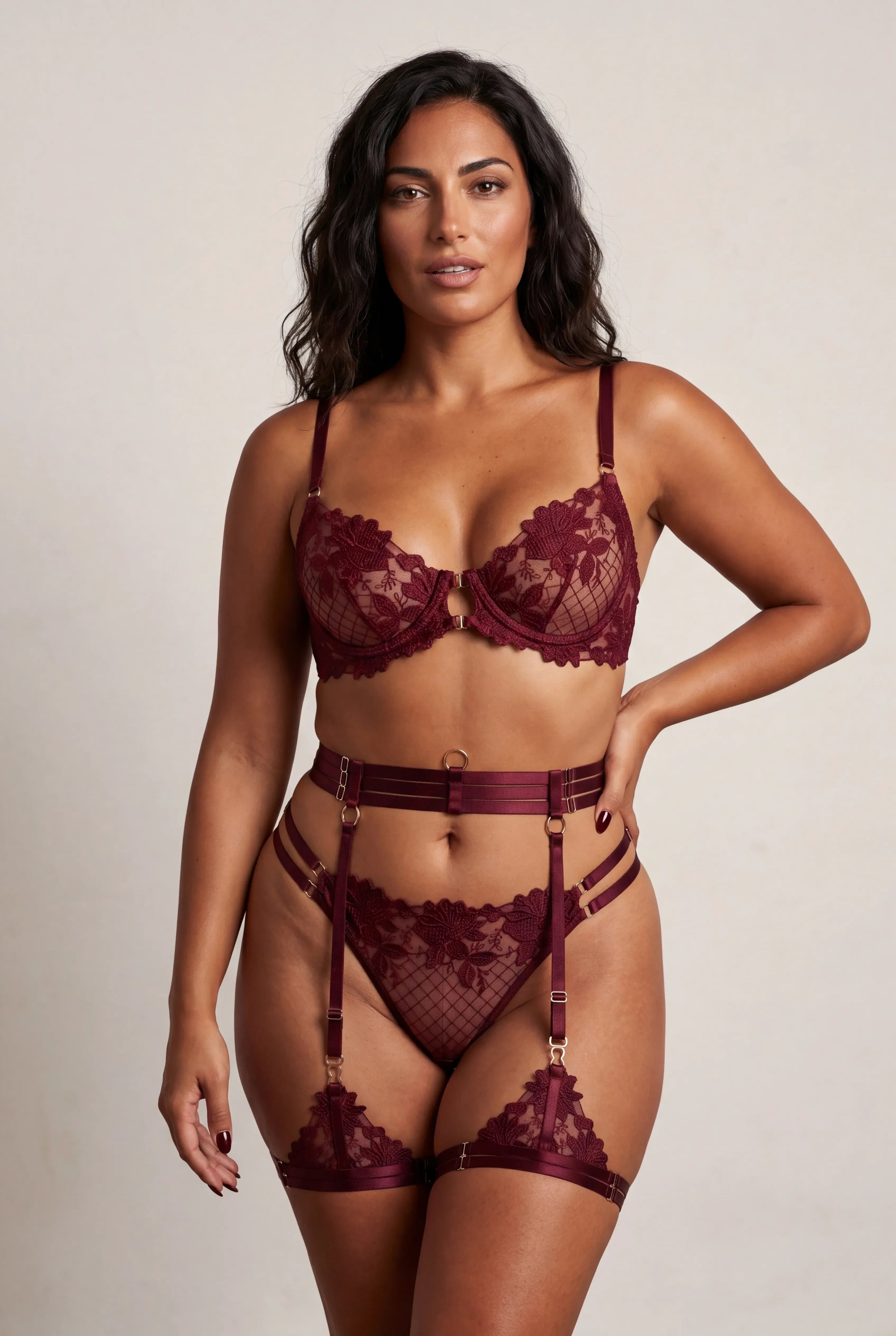 Panties - JOLYE Bordeaux