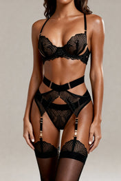 Four-piece lingerie set - SAVAGE