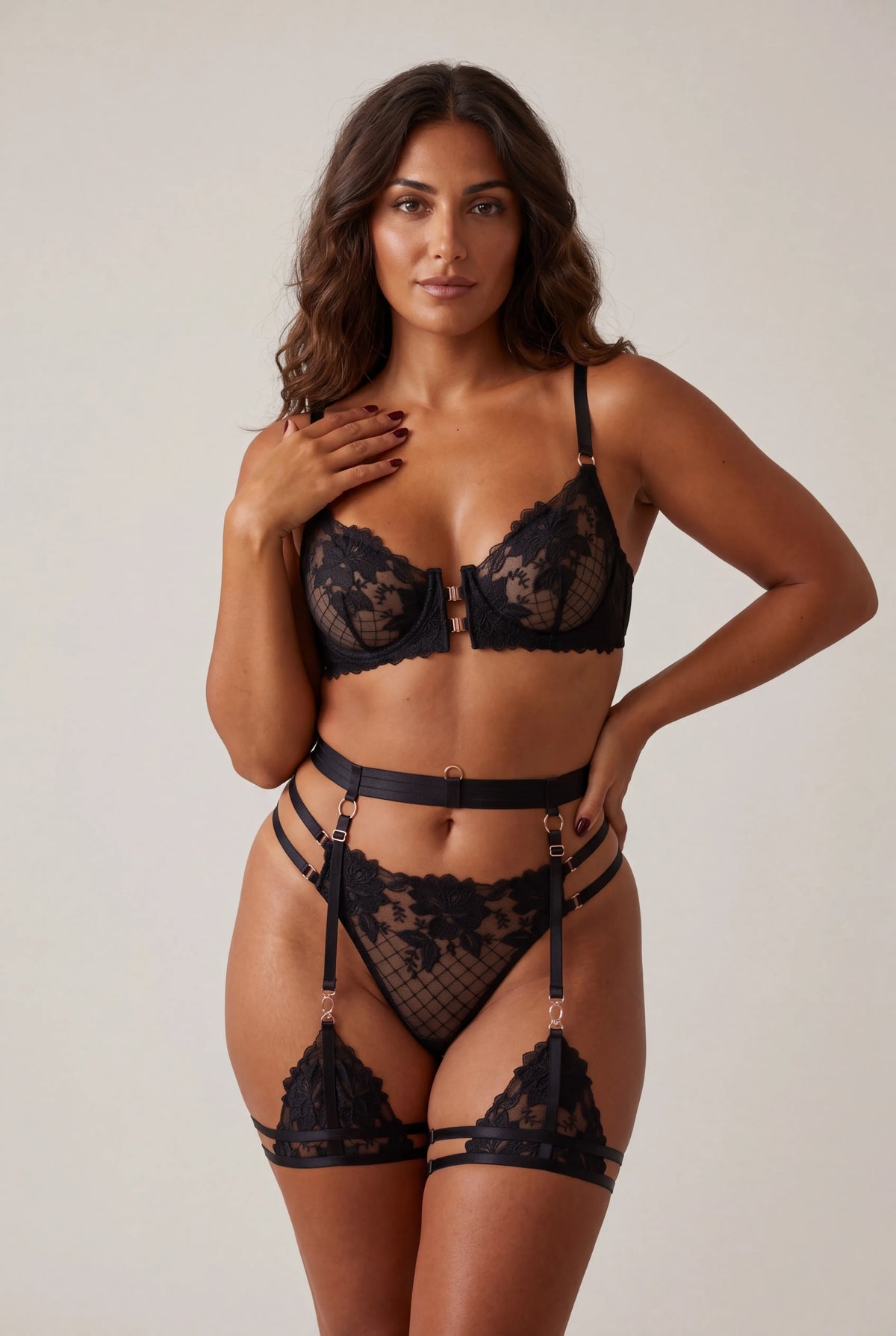 Four-piece set - JOLYE Black